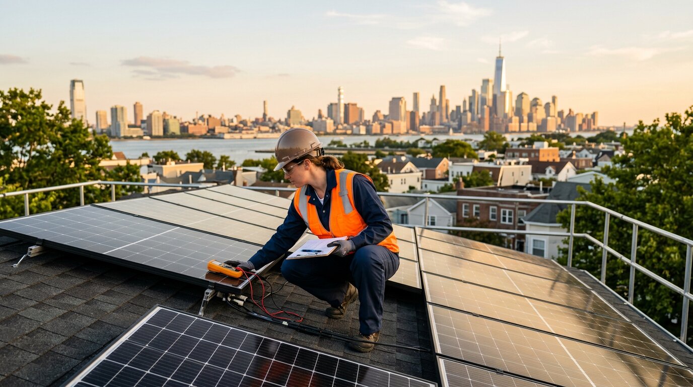 What Jersey City Homeowners Should Know About Solar Inspection Frequency